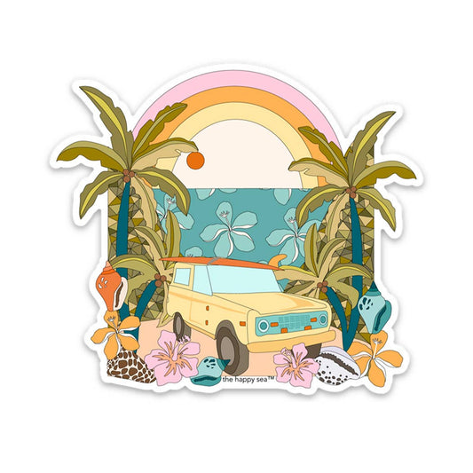 3.5" Road To Dreams Sticker