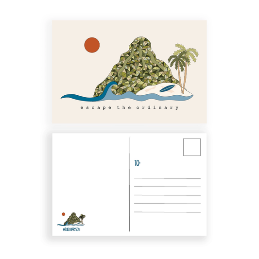 The Happy Sea Escape The Ordinary Postcard