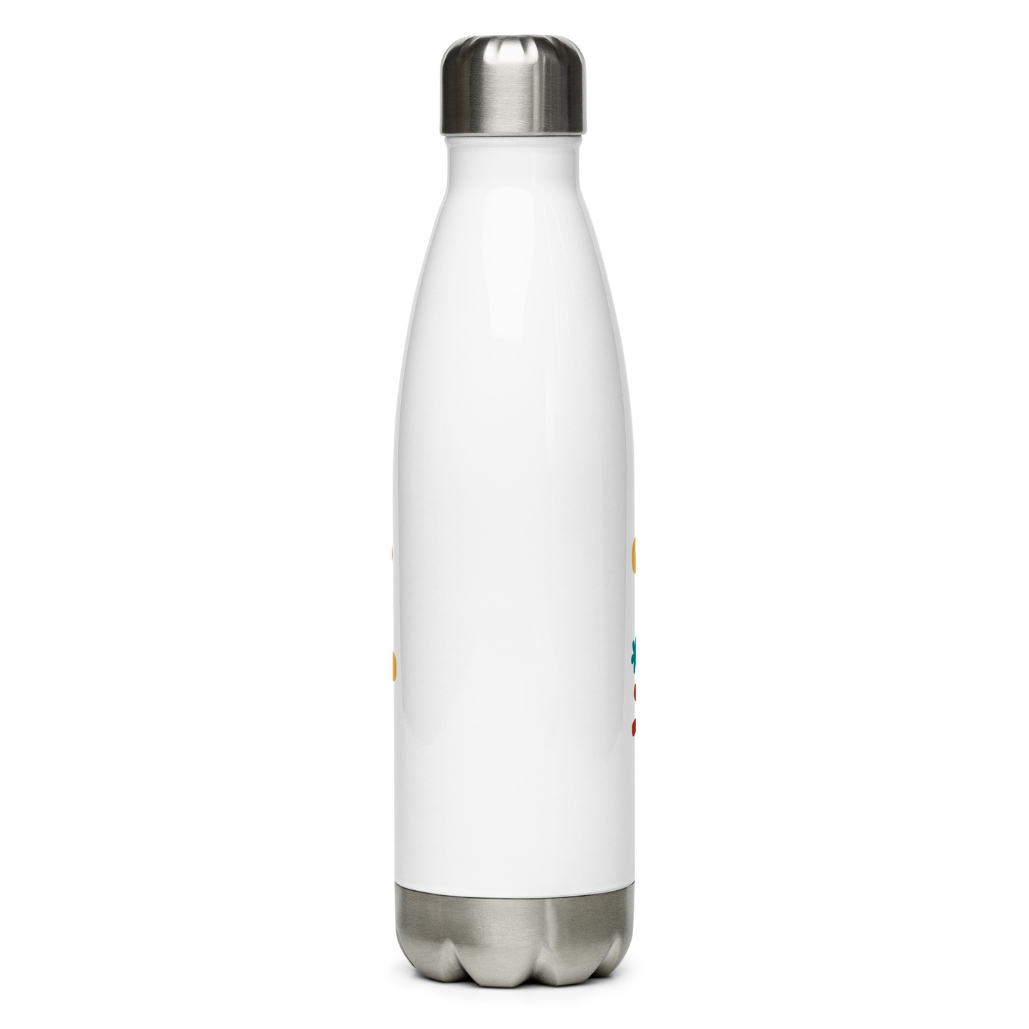 Groovy Floral Stainless Steel Water Bottle