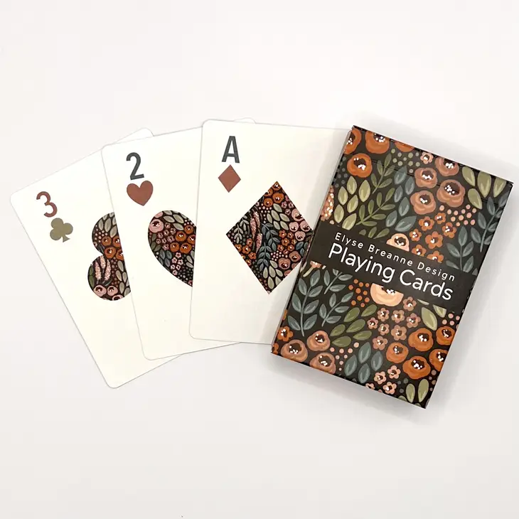 Floral Playing Cards