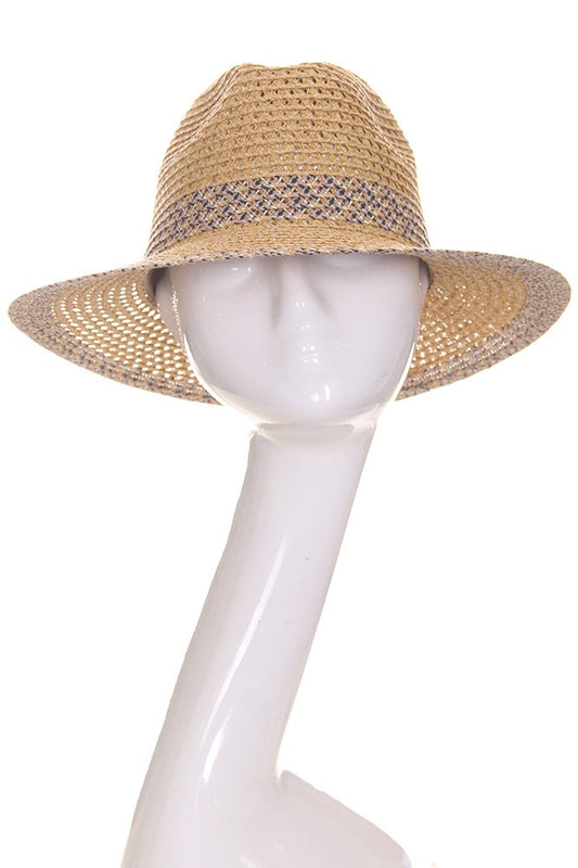 Braided Sun Hat (Lilac)