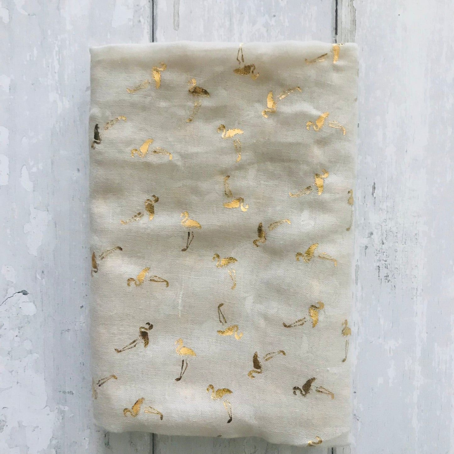 Golden Flamingos Scarves