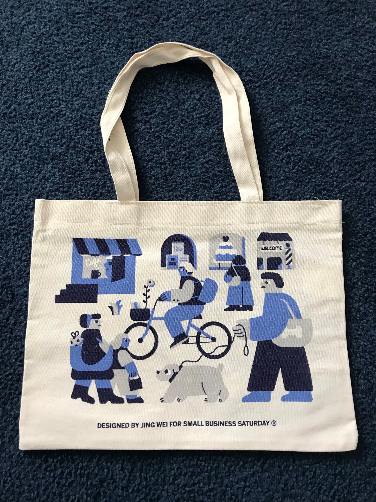 "Shop Small" Tote Bag