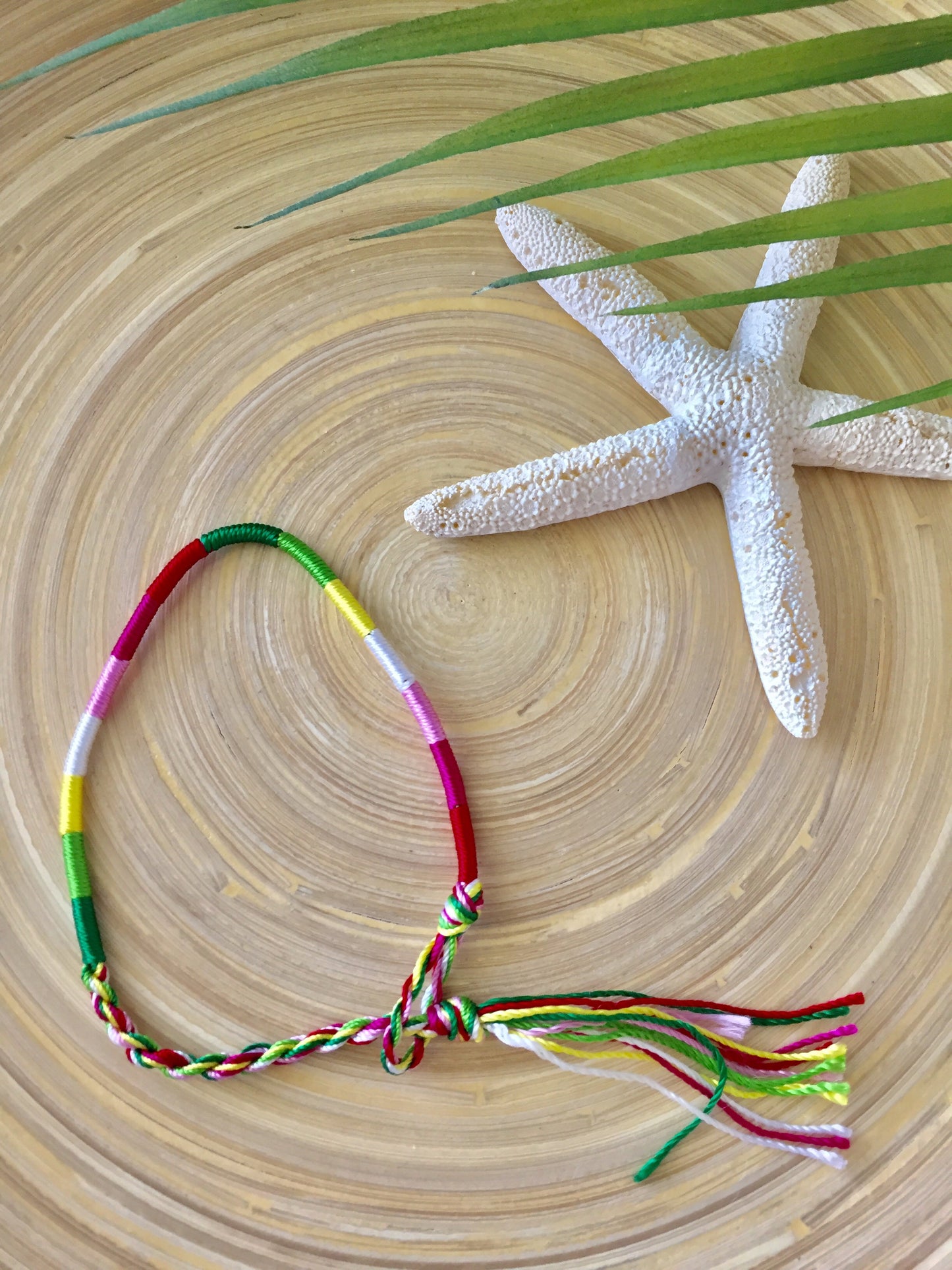 Color Block Friendship Bracelet (Tooty Fruity)