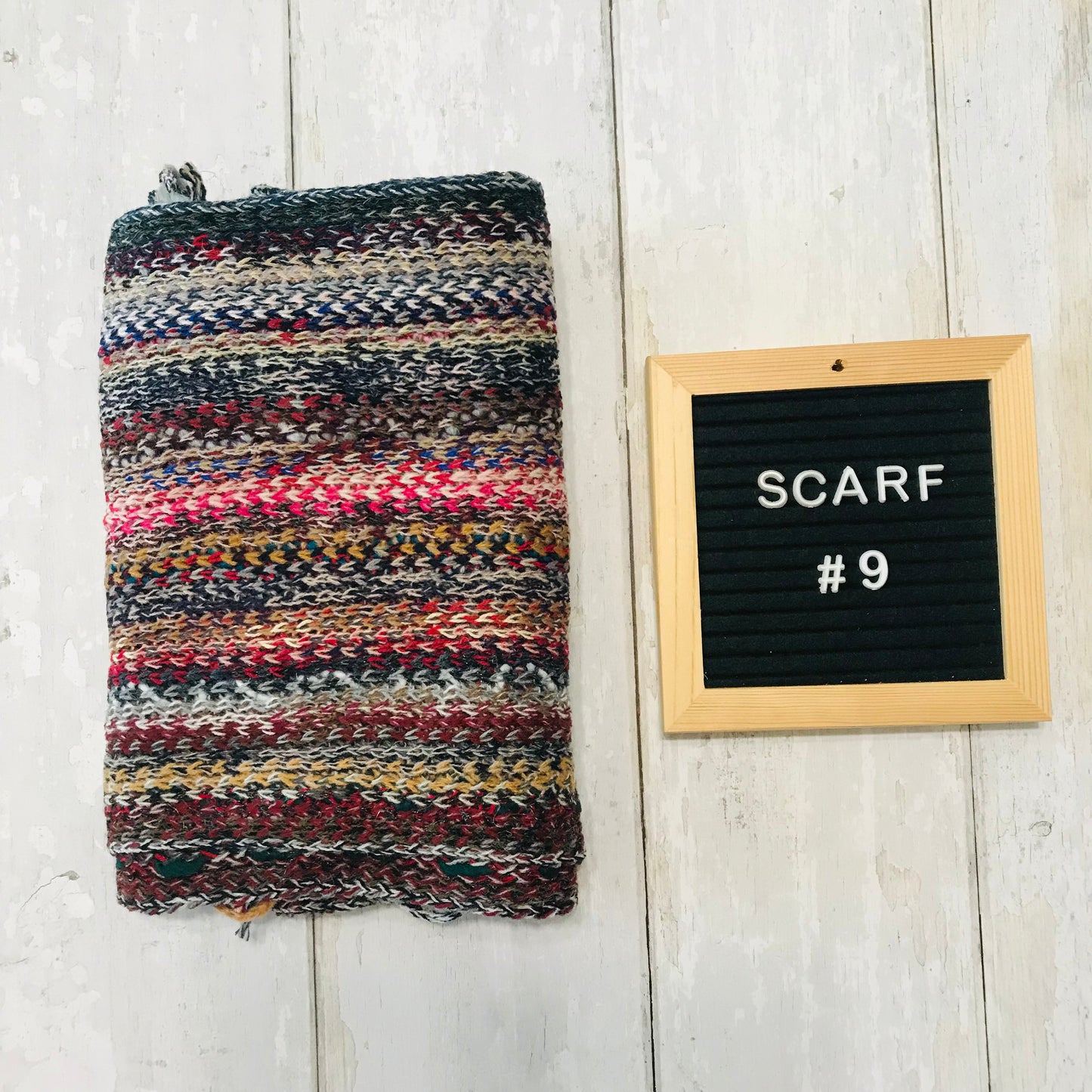 Happy Squiggles Scarves
