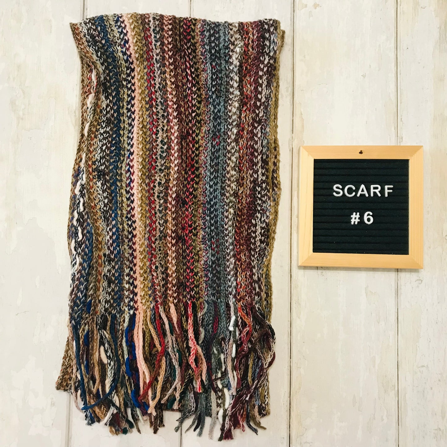 Happy Squiggles Scarves