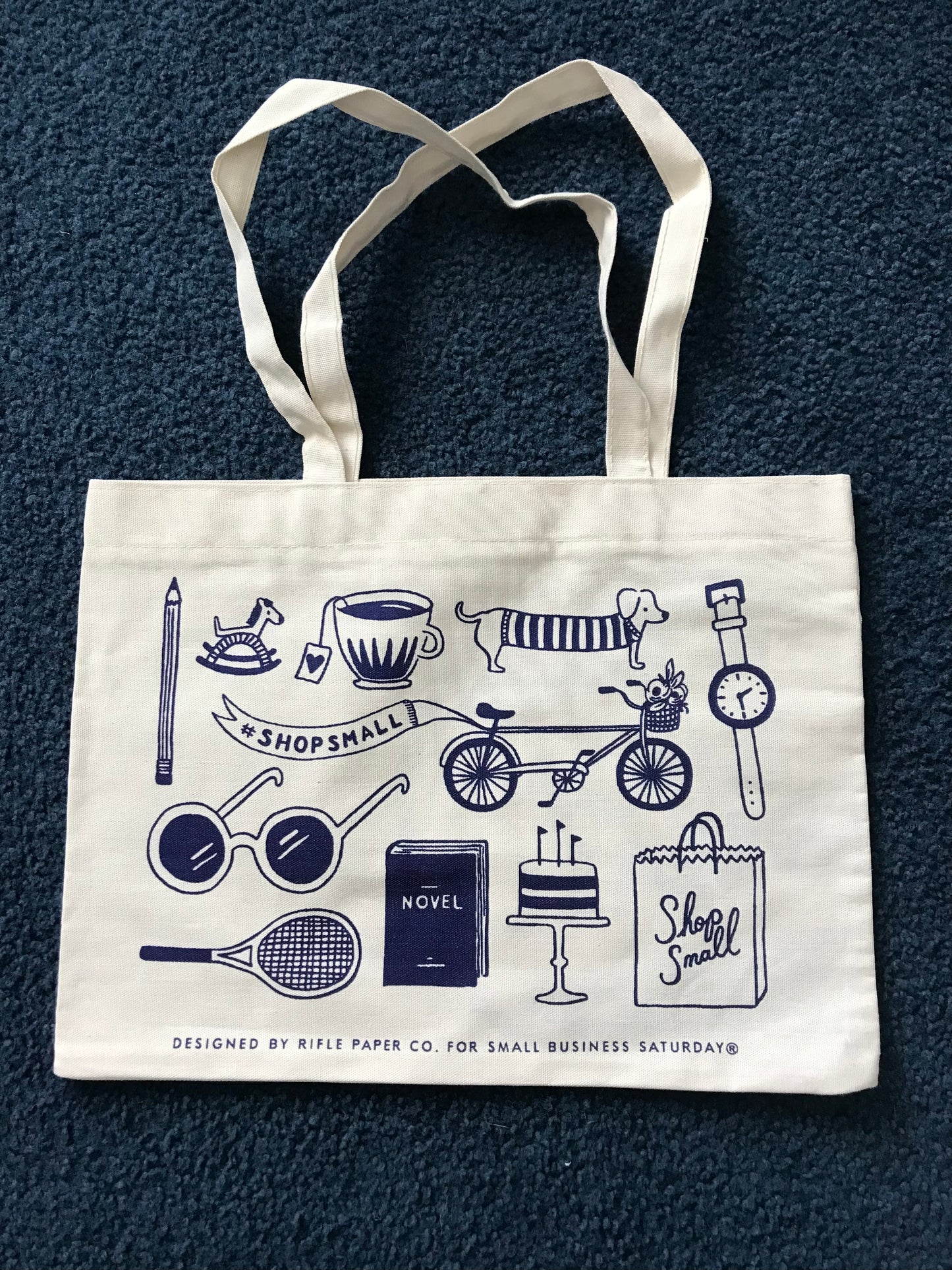"Shop Small" Tote Bag