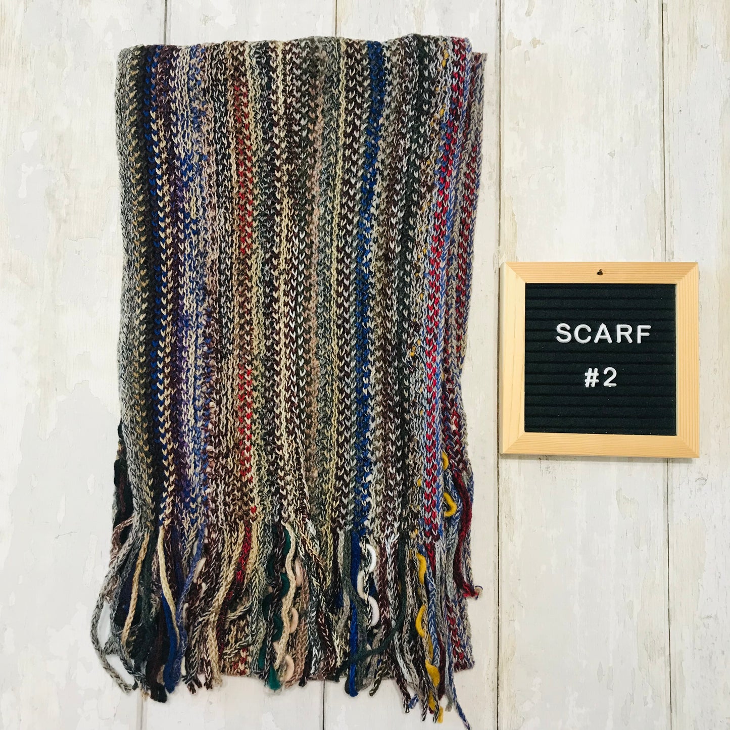 Happy Squiggles Scarves