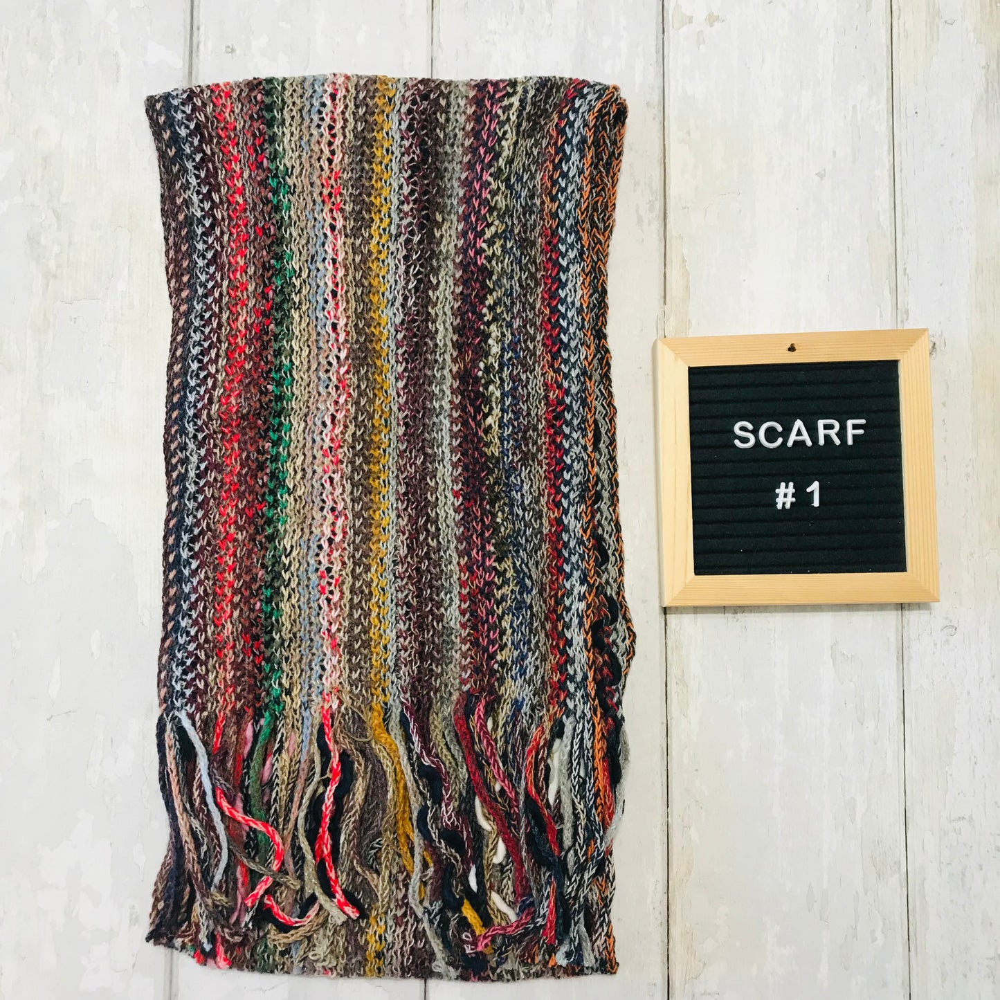 Happy Squiggles Scarves
