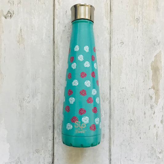 Sugar Skulls Stainless Steel Water Bottle