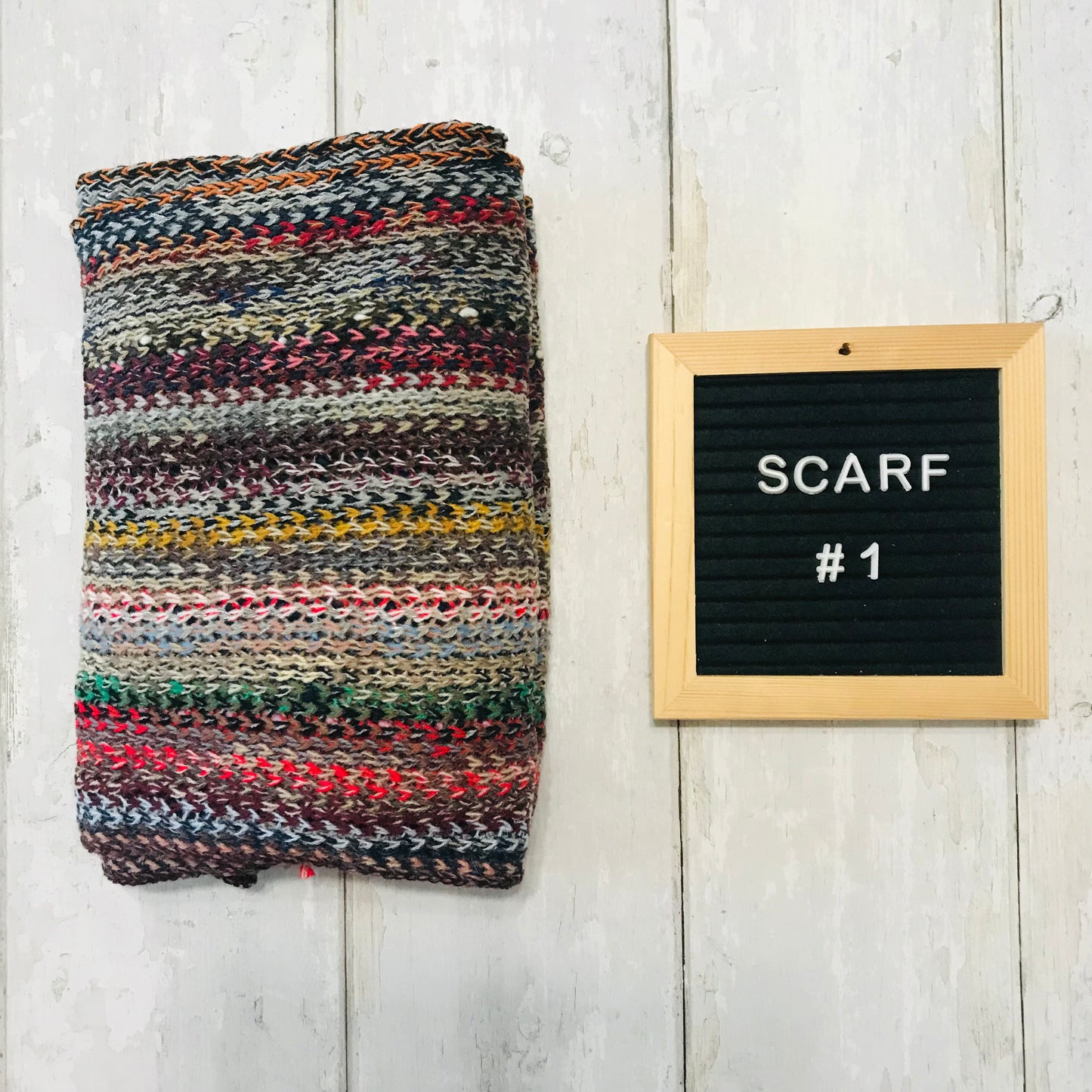 Happy Squiggles Scarves