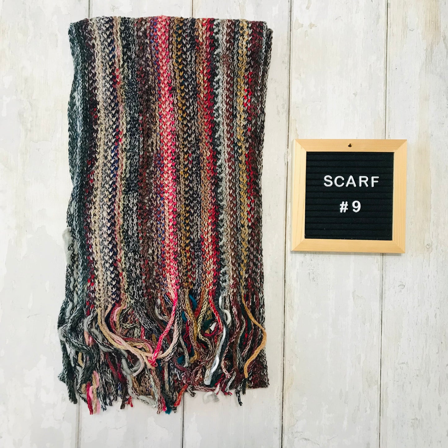 Happy Squiggles Scarves
