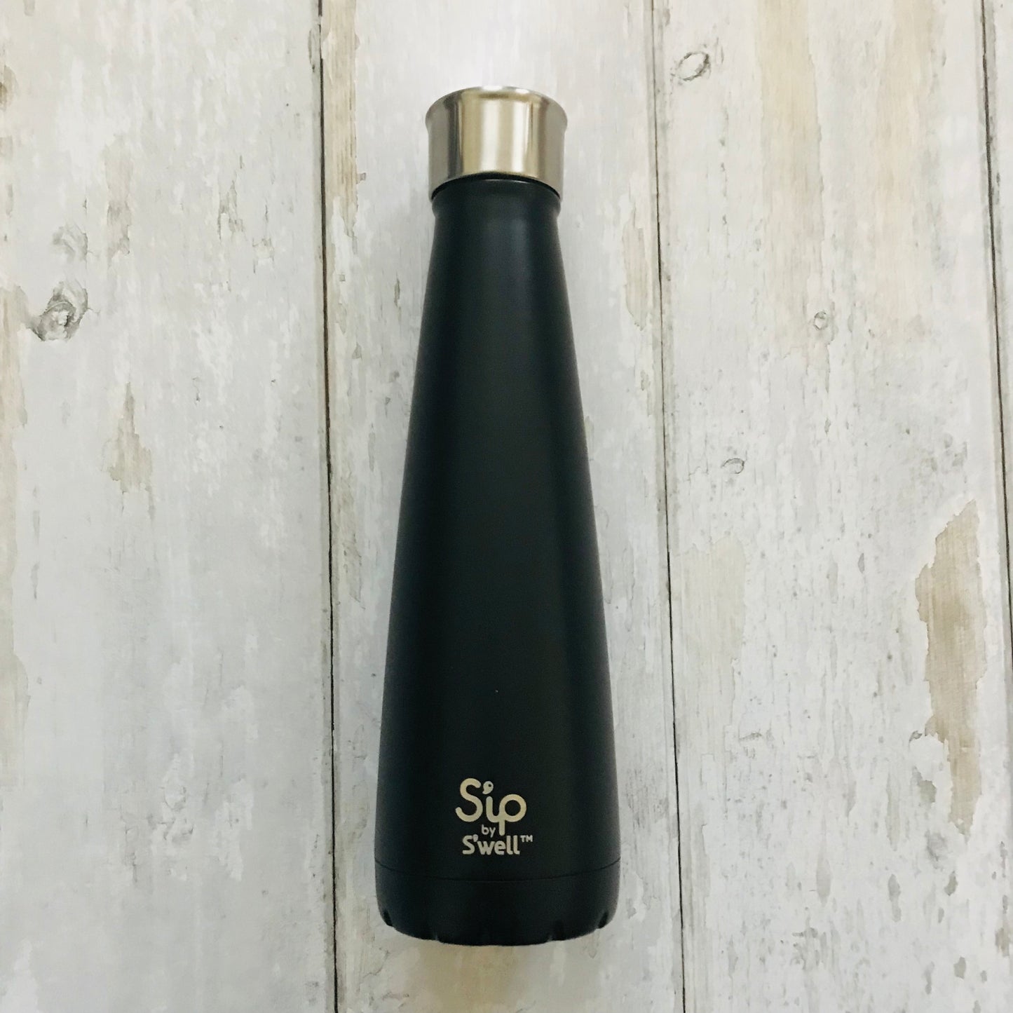 Black Licorice Stainless Steel Water Bottle