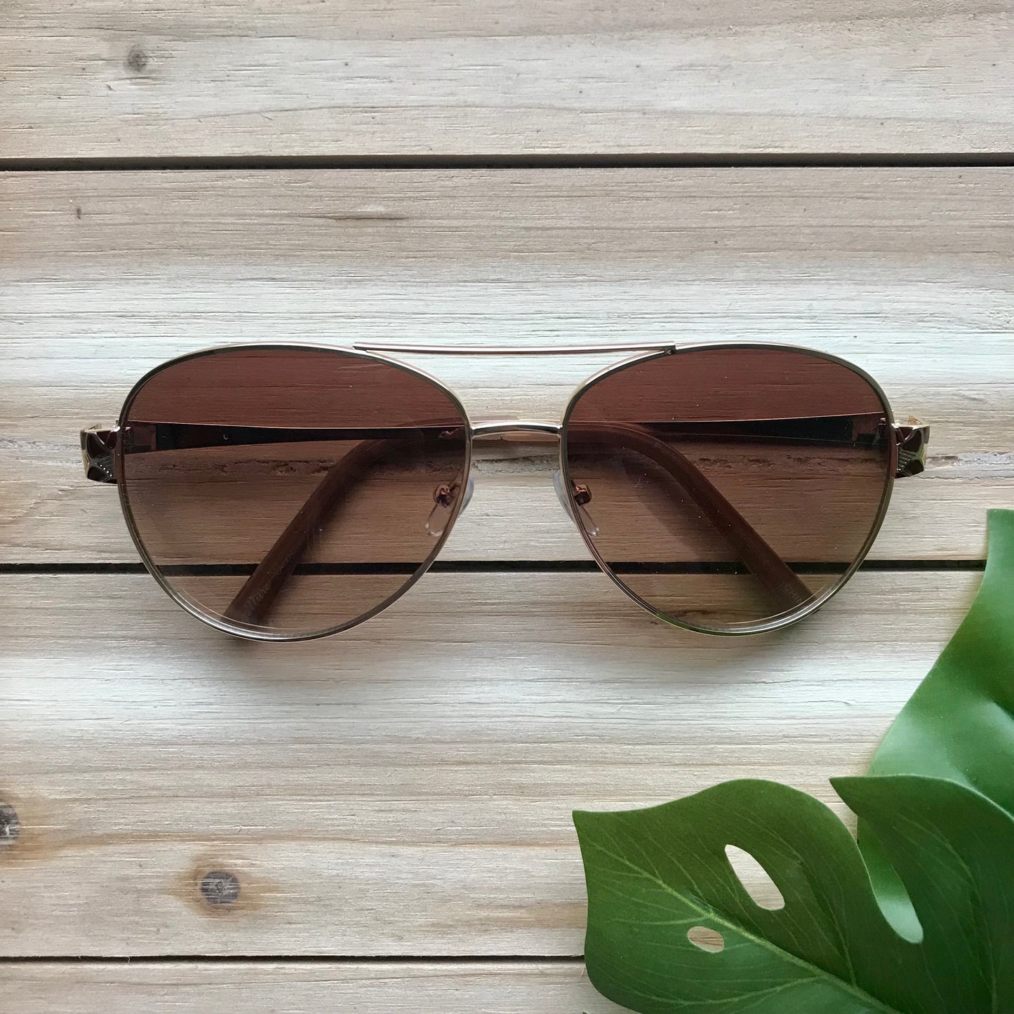 Women's Art Deco Aviator Sunglasses