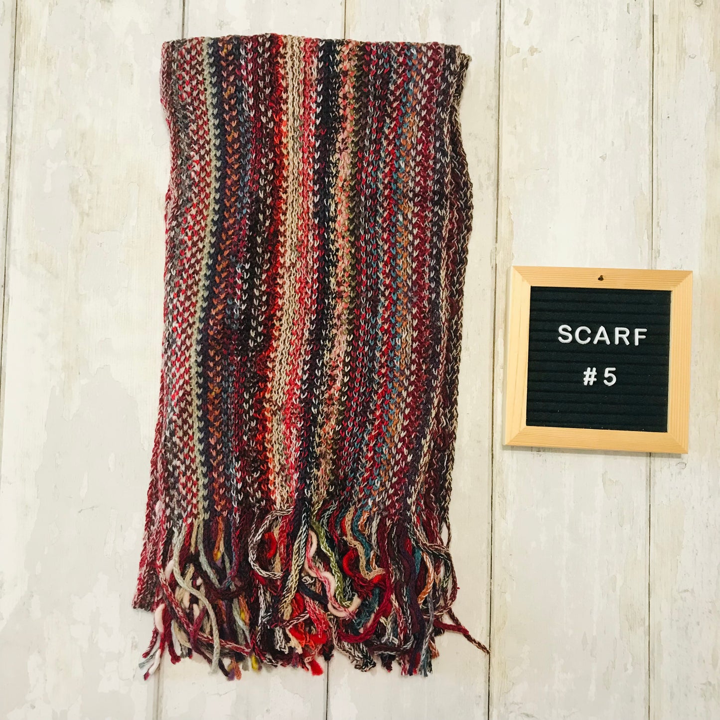 Happy Squiggles Scarves