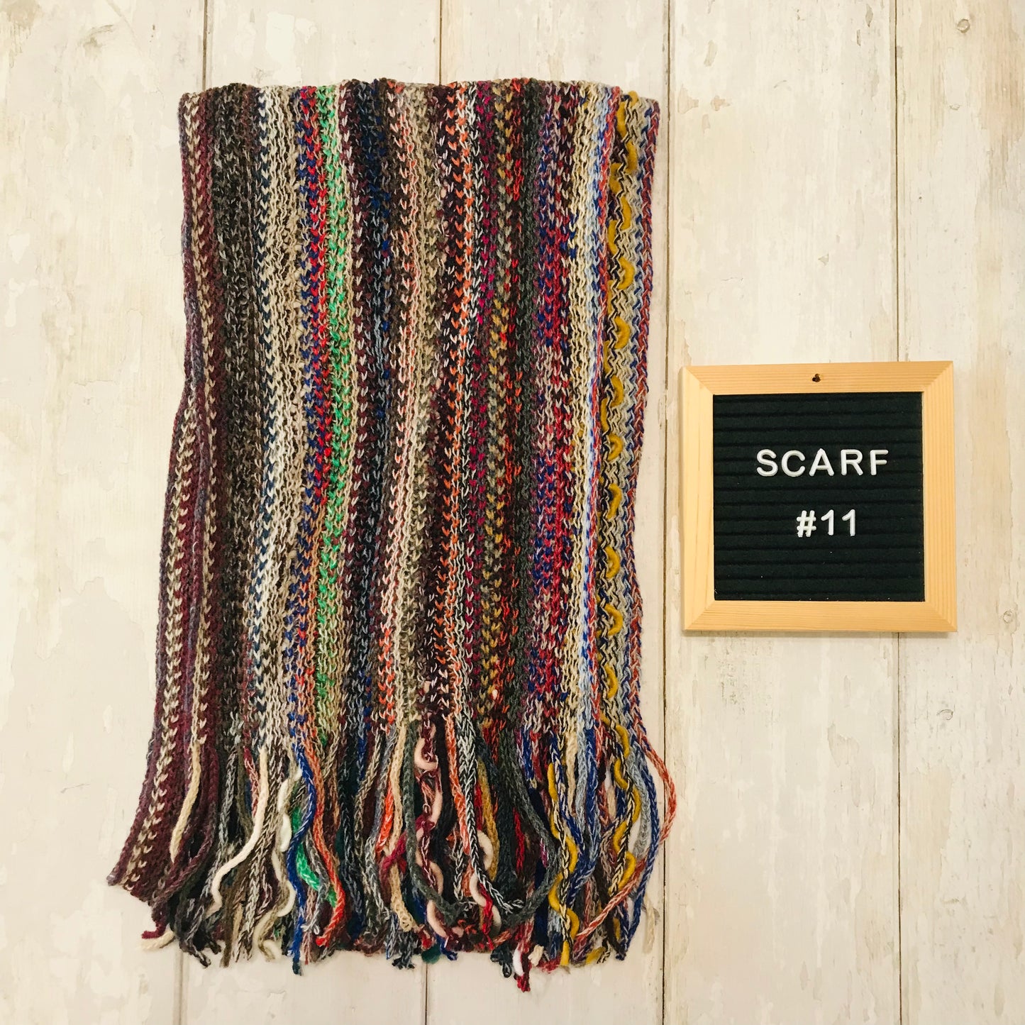 Happy Squiggles Scarves