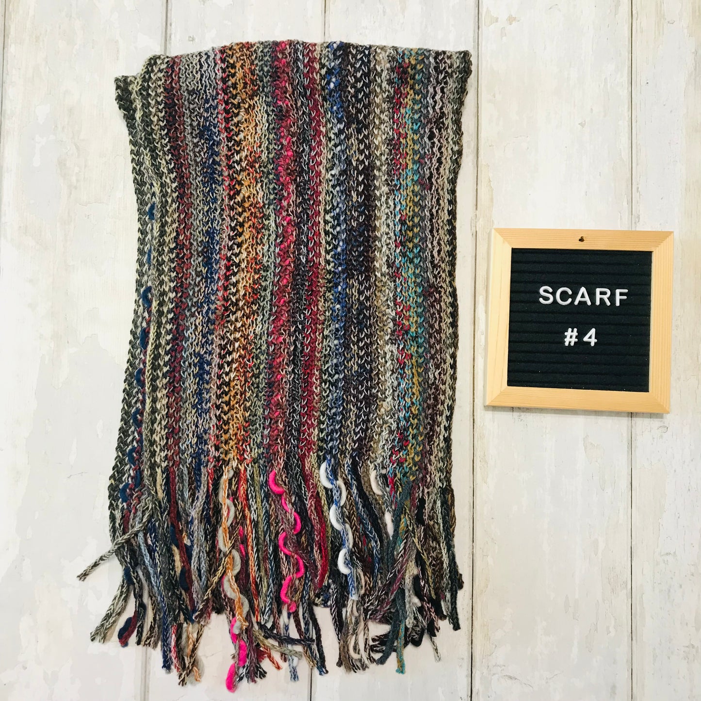 Happy Squiggles Scarves