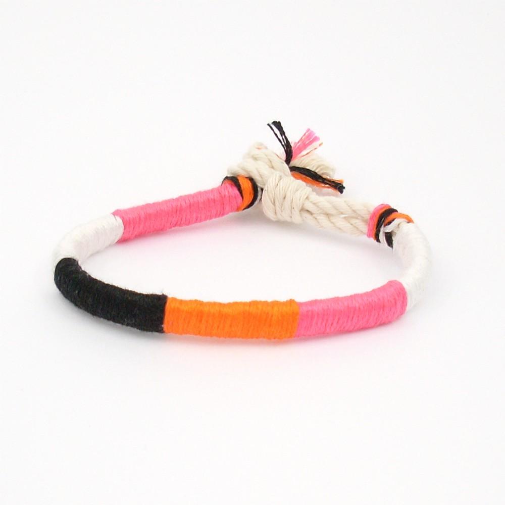 jayciMay Sherbet Summer Twisted Colorblock Bracelet