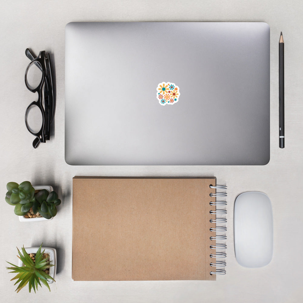 Groovy Bubble-Free Stickers