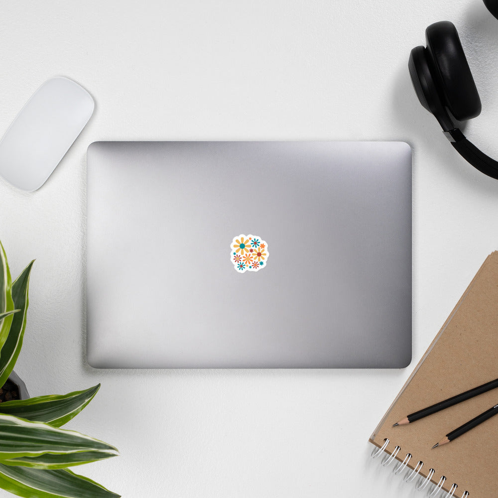 Groovy Bubble-Free Stickers