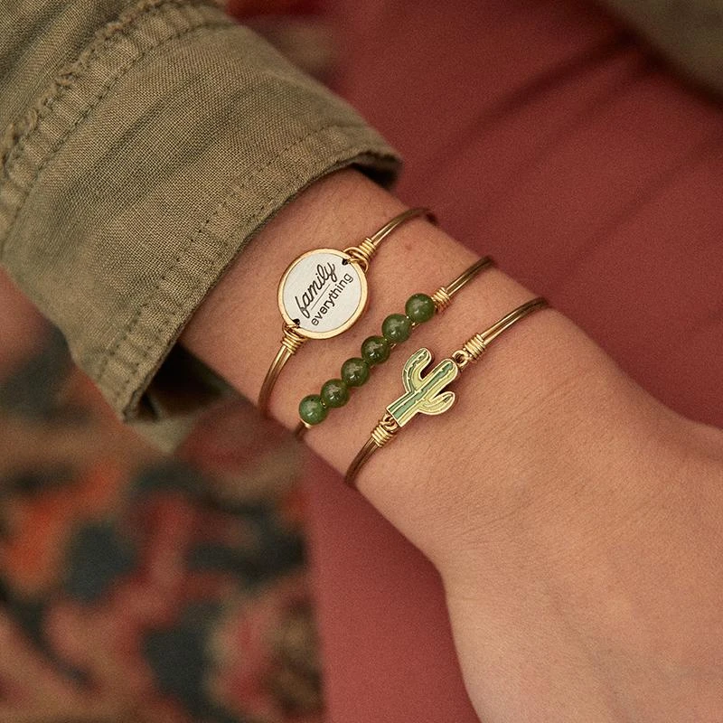 Luca + Danni Cactus Bangle Bracelet