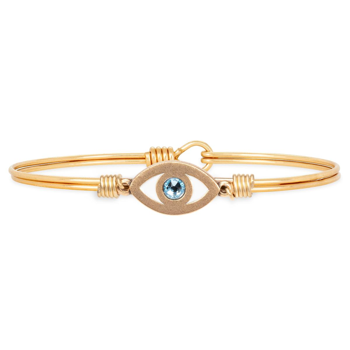 Evil Eye Bangle Bracelet
