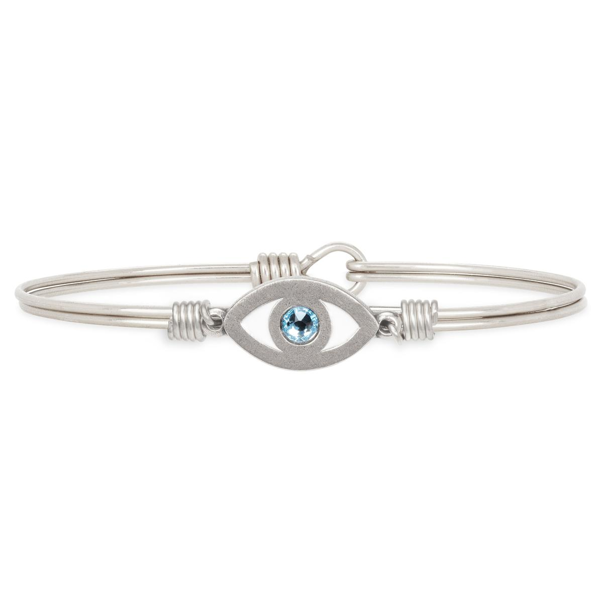 Evil Eye Bangle Bracelet