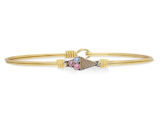 Luca + Danni Ice Cream Cone Bangle Bracelet