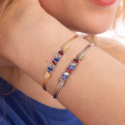 Luca + Danni Mini Hudson Americana Ombre Bangle Bracelet