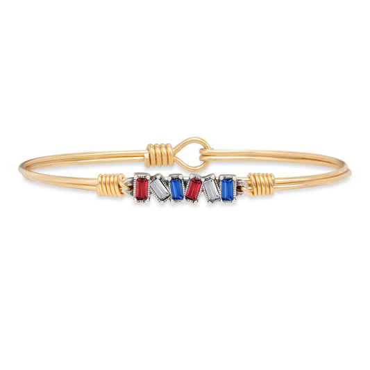 Luca + Danni Mini Hudson Americana Ombre Bangle Bracelet