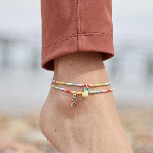 Watermelon Stretch Anklet