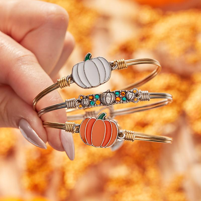 Luca + Danni Pumpkin Medley Bangle Bracelet