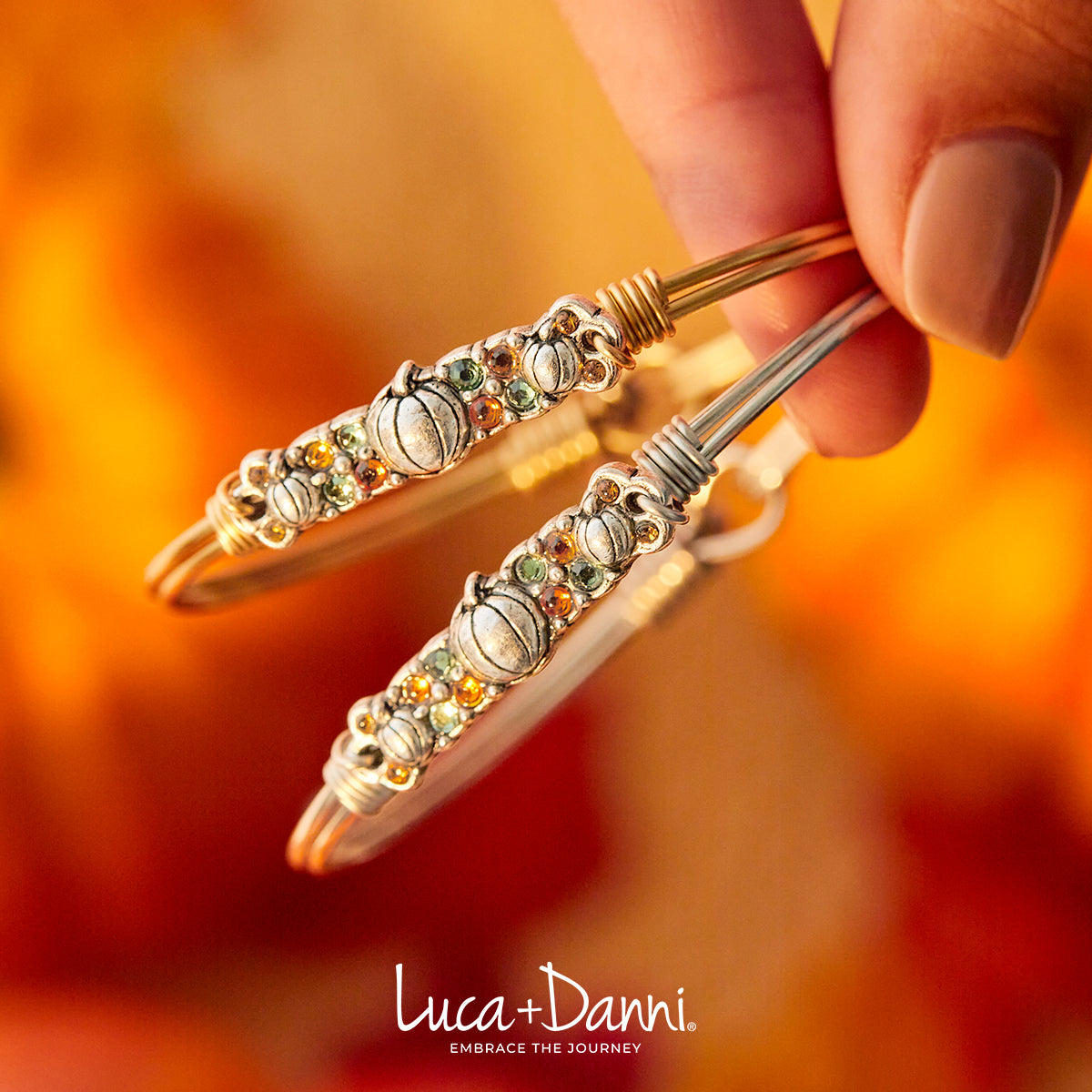 Luca + Danni Pumpkin Medley Bangle Bracelet