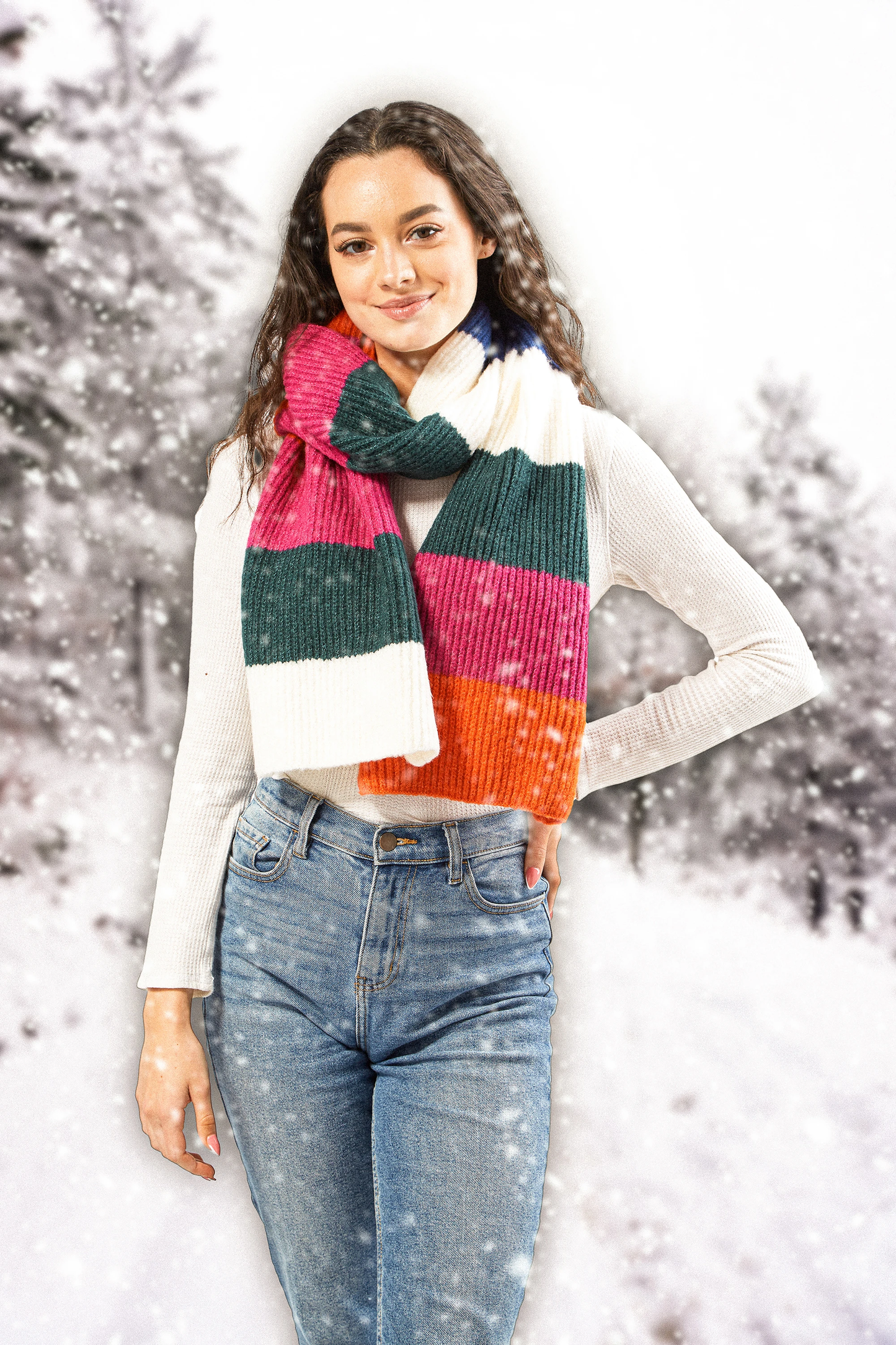 McCallister Oblong Scarf (Bright)