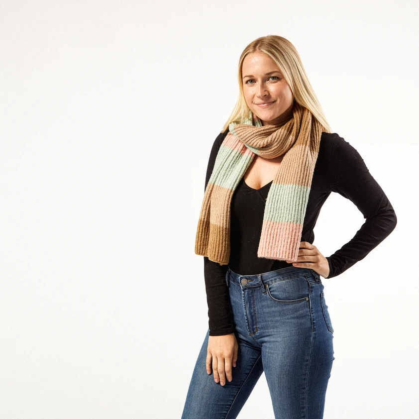 McCallister Oblong Scarf (Pastel)