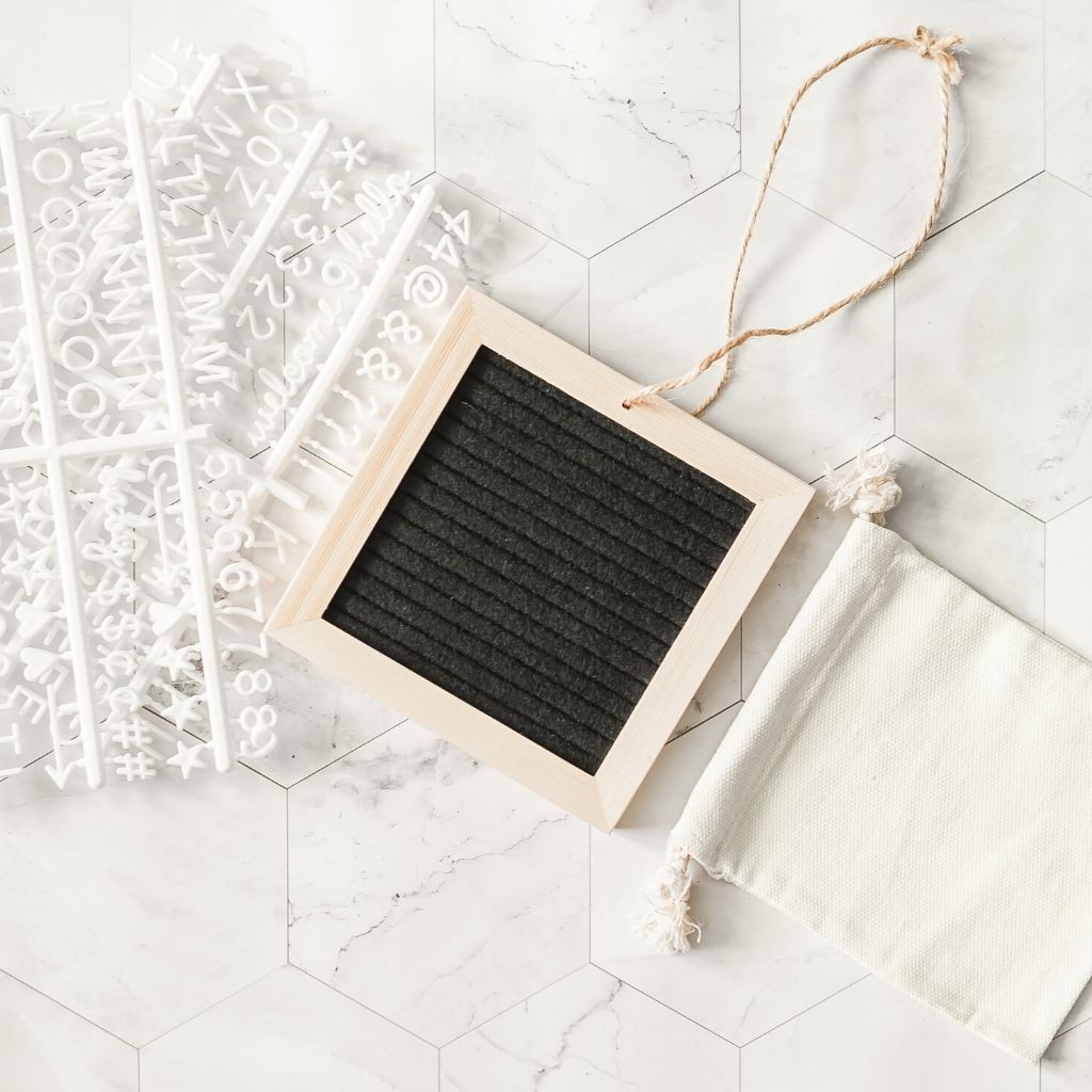 Mini Felt Letter Board