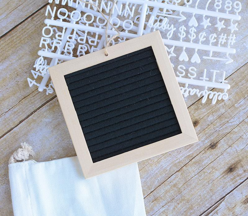 Mini Felt Letter Board