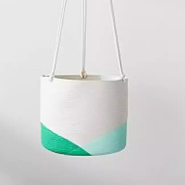 Closed Mondays Hanging Planter
