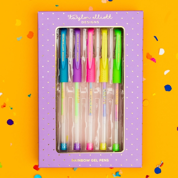 Rainbow Mini Gel Pen Set - Camppacs