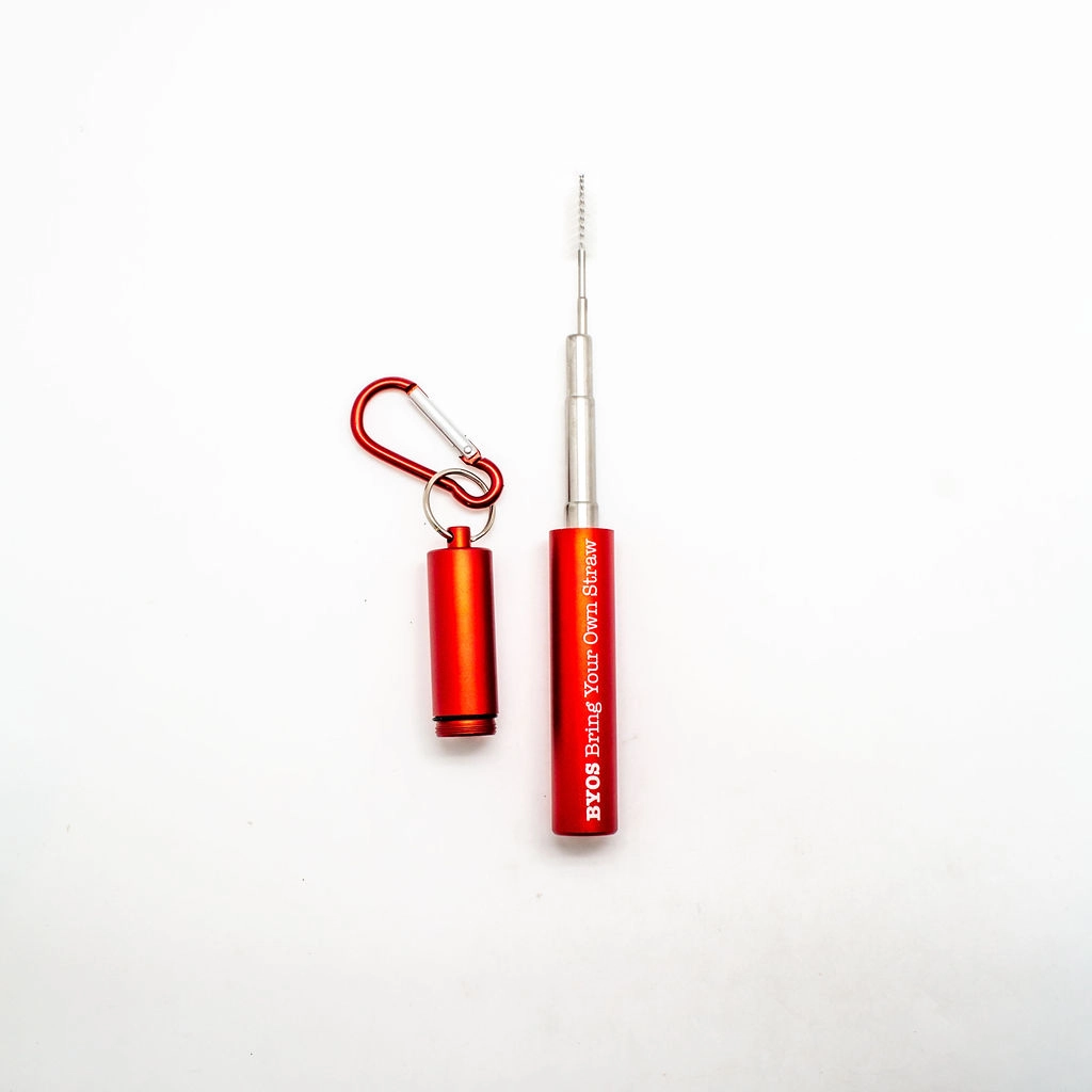 Telescoping Reusable Straw Sets