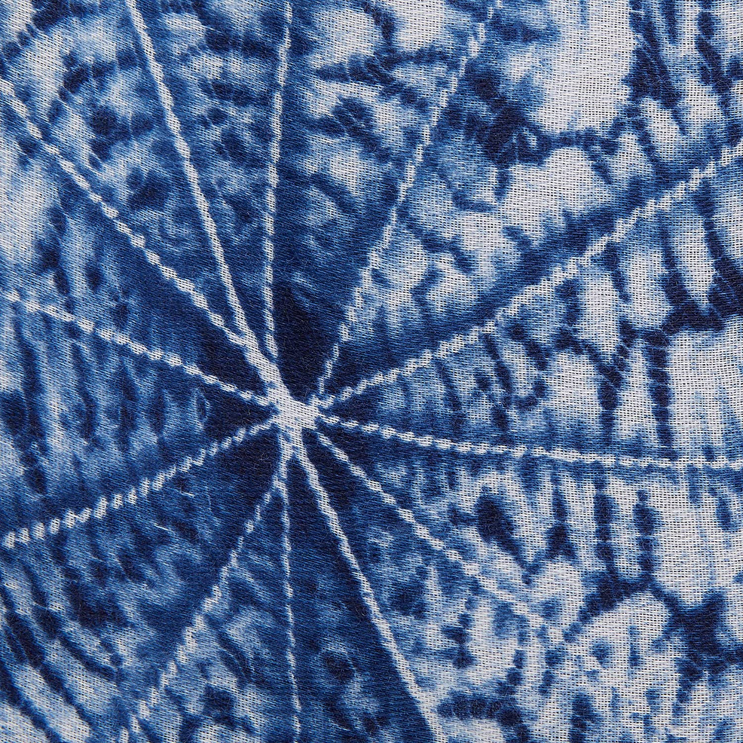Indigo Kaleidoscope Scarves