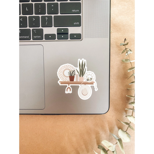 Boho Shelf Sticker