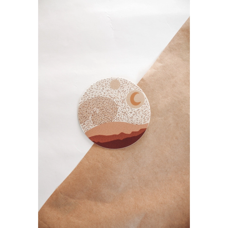 Boho Starry Night Sticker
