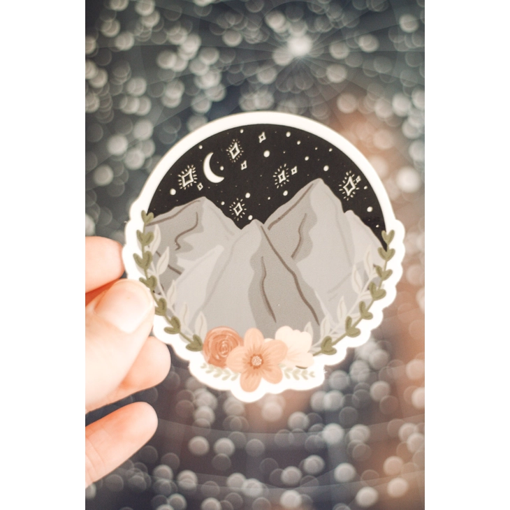 Boho Valley Sticker