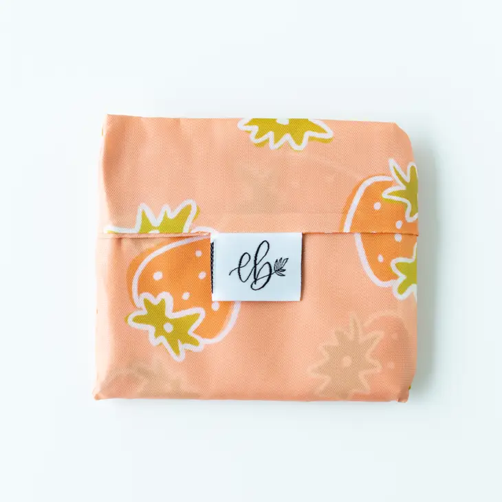 Strawberry Picking Reusable Bag