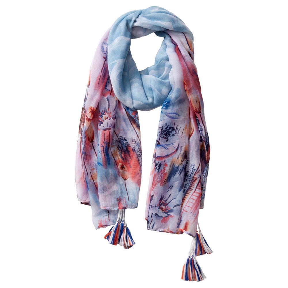 Floral Escape Tassel Scarves
