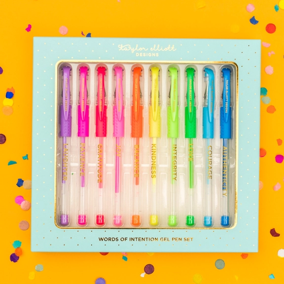 Words of Intention Gel Pen Set