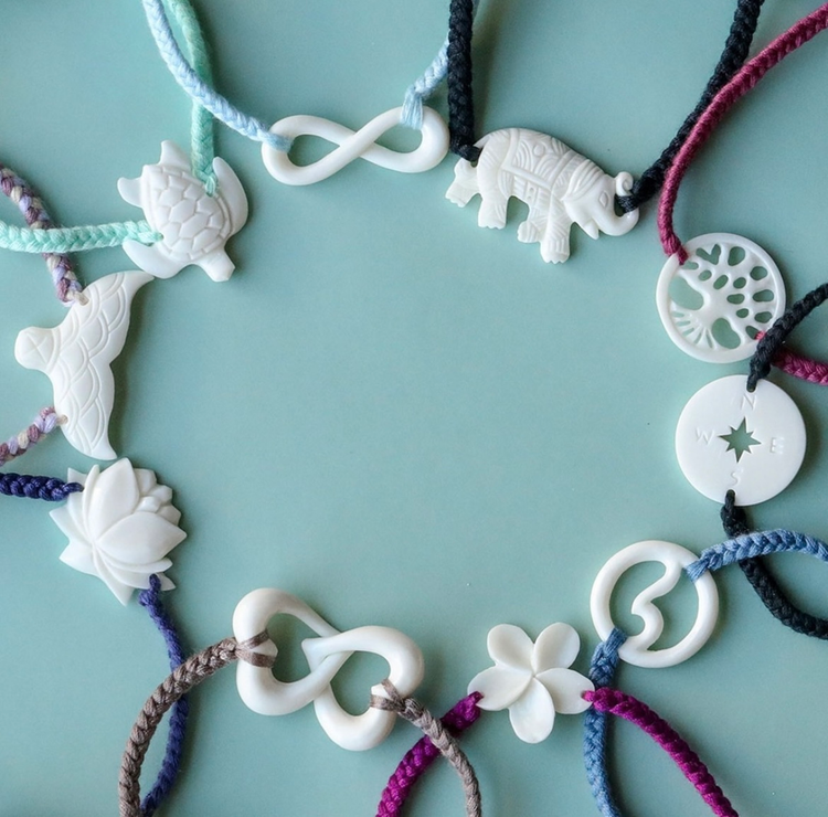 Wanderer Bracelets | Coral & Calypso