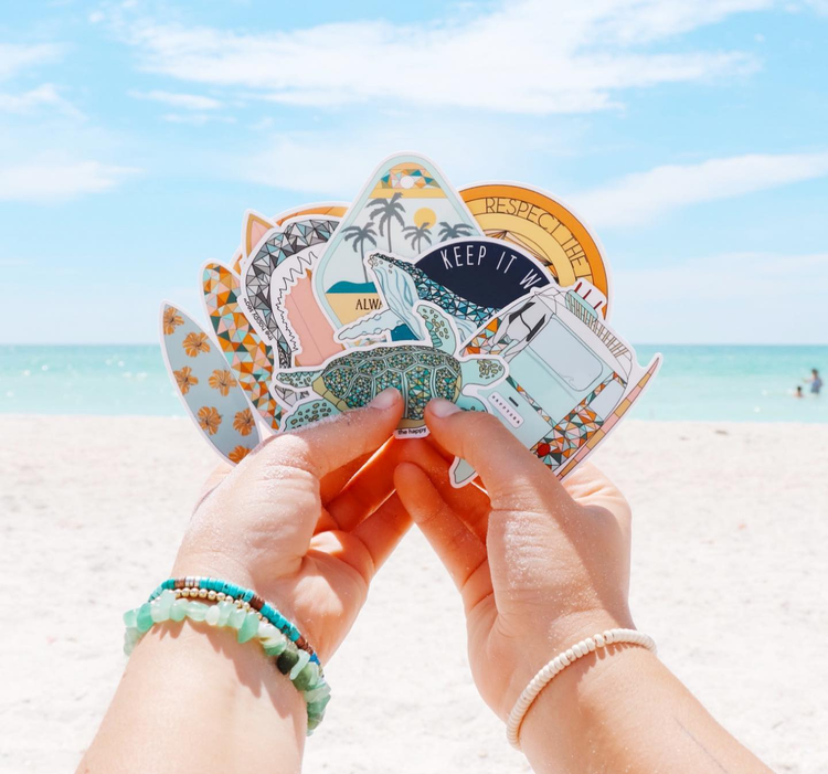 The Happy Sea Stickers & Art Prints
