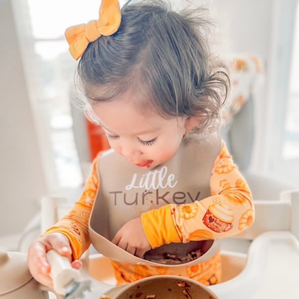 Little Turkey Collection Catch All Bib